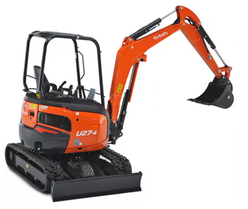 MINI ESCAVATORE KUBOTA U27-4